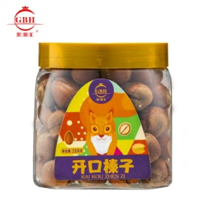 218克罐装榛子
